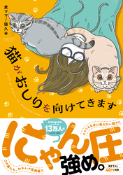 猫がおしりを向けてきます